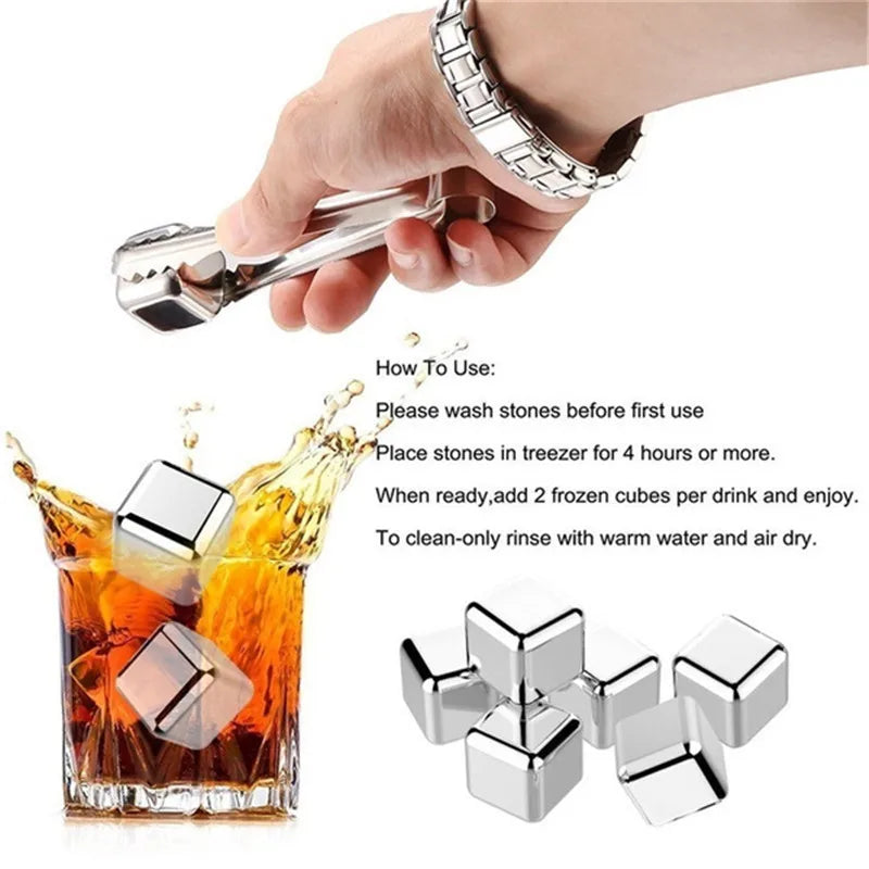 Metal Ice Cubes are easy to use get this and many other great drink accessories at Need Wine Stuff
