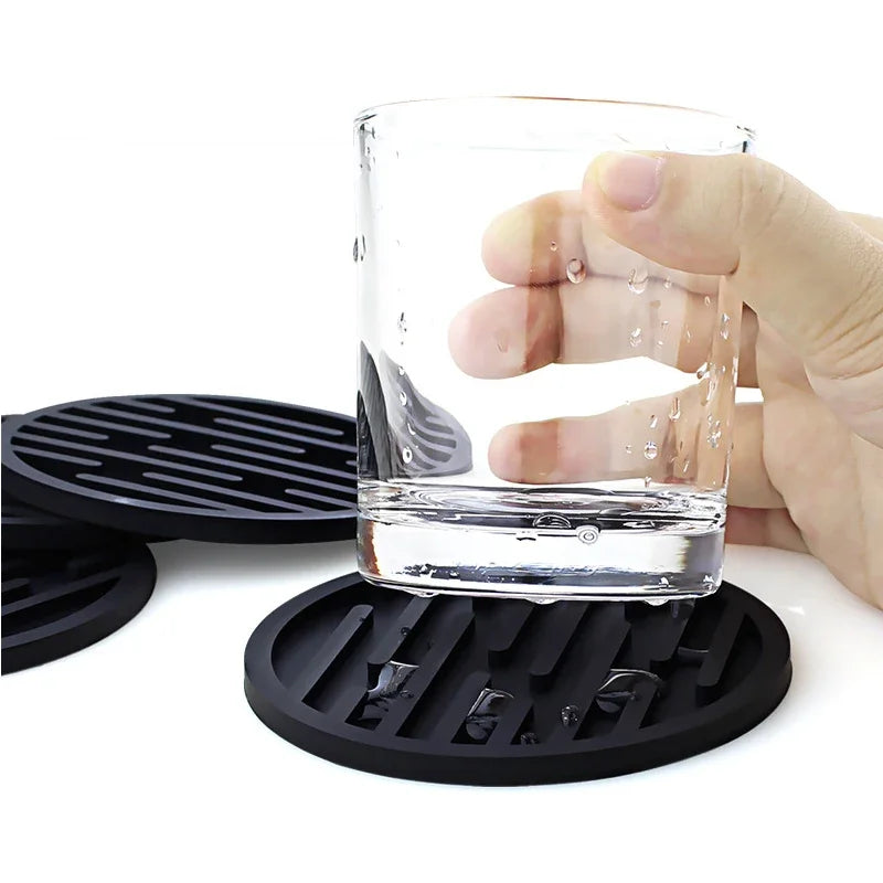 10cm Silicone Coaster – Heat-Resistant, Eco-Friendly Table Mat for Drinks & Mugs