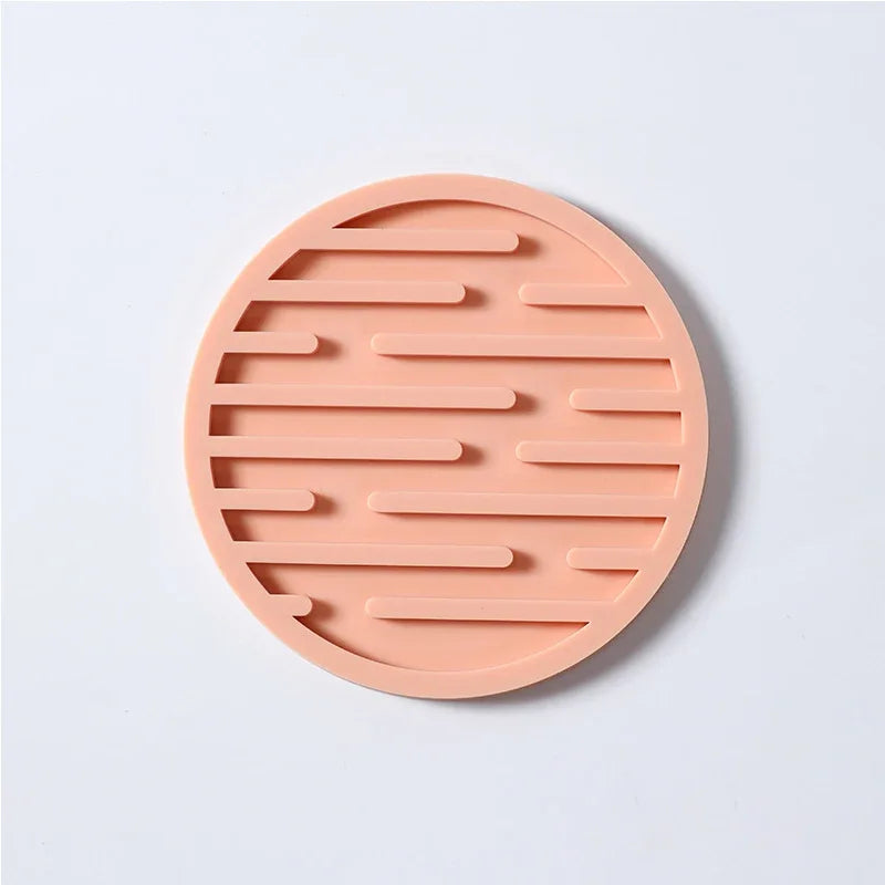 10cm Silicone Coaster – Heat-Resistant, Eco-Friendly Table Mat for Drinks & Mugs