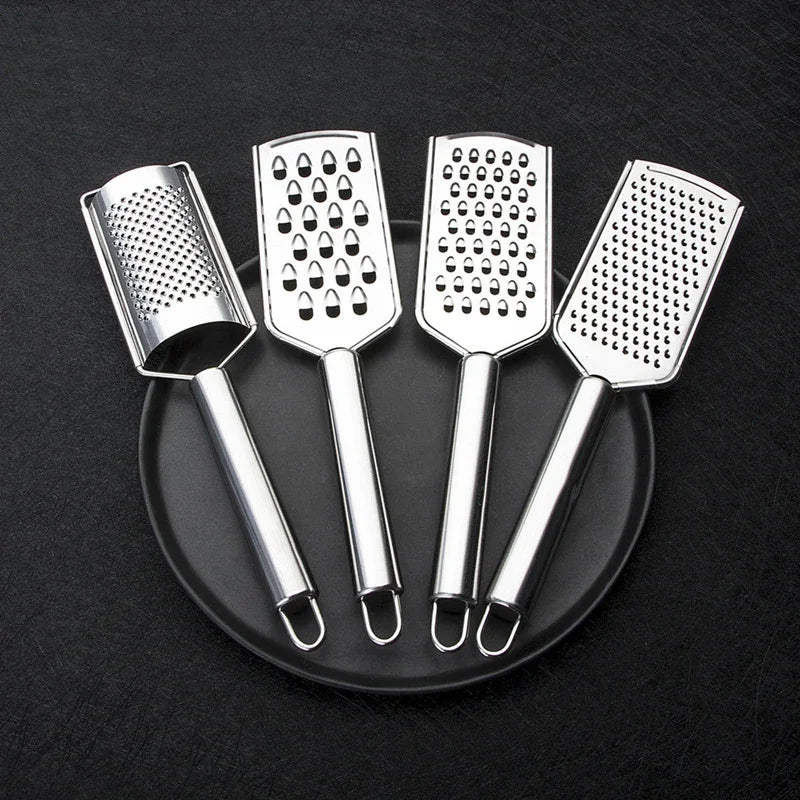 Stainless Steel Cheese & Vegetable Grater – The Ultimate Kitchen Essential!