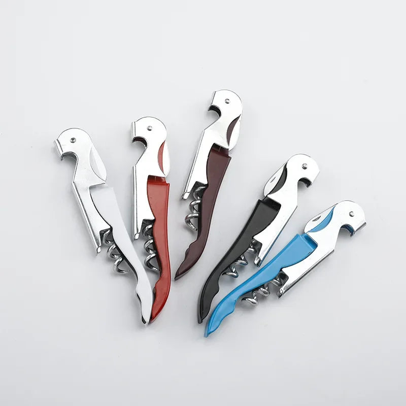 2-in-1 Stainless Steel Bottle Opener & Corkscrew – The Ultimate Bar & Kitchen Essential!