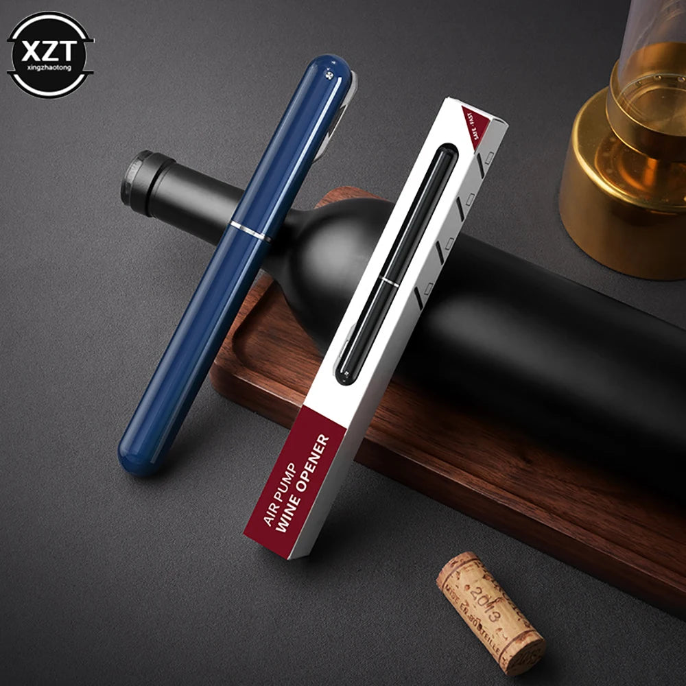 Revolutionize Your Wine Experience with the Air Pressure Needle Corkscrew – No Twisting Required!