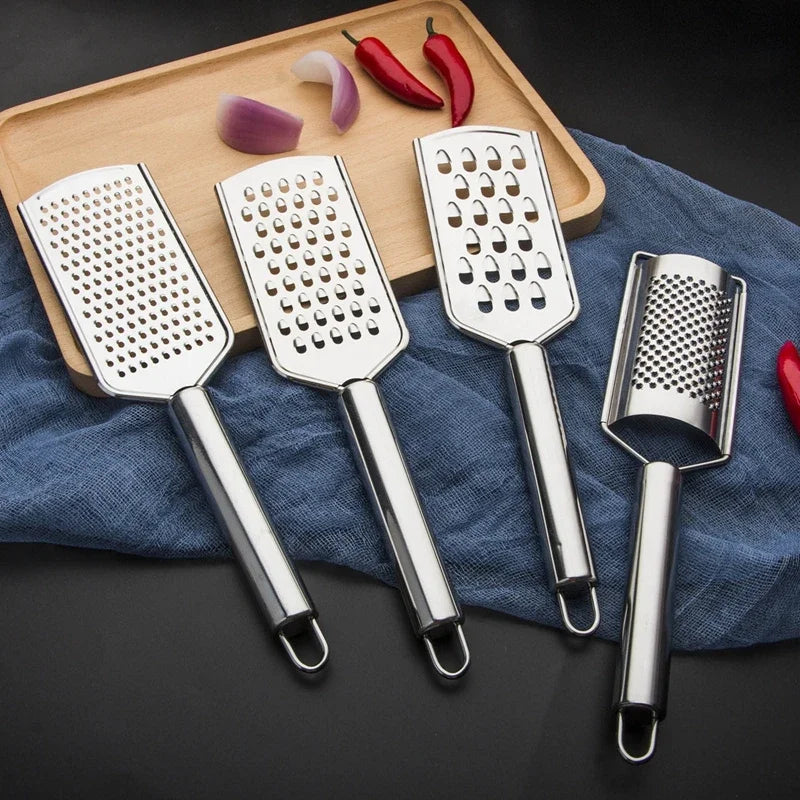 Stainless Steel Cheese & Vegetable Grater – The Ultimate Kitchen Essential!