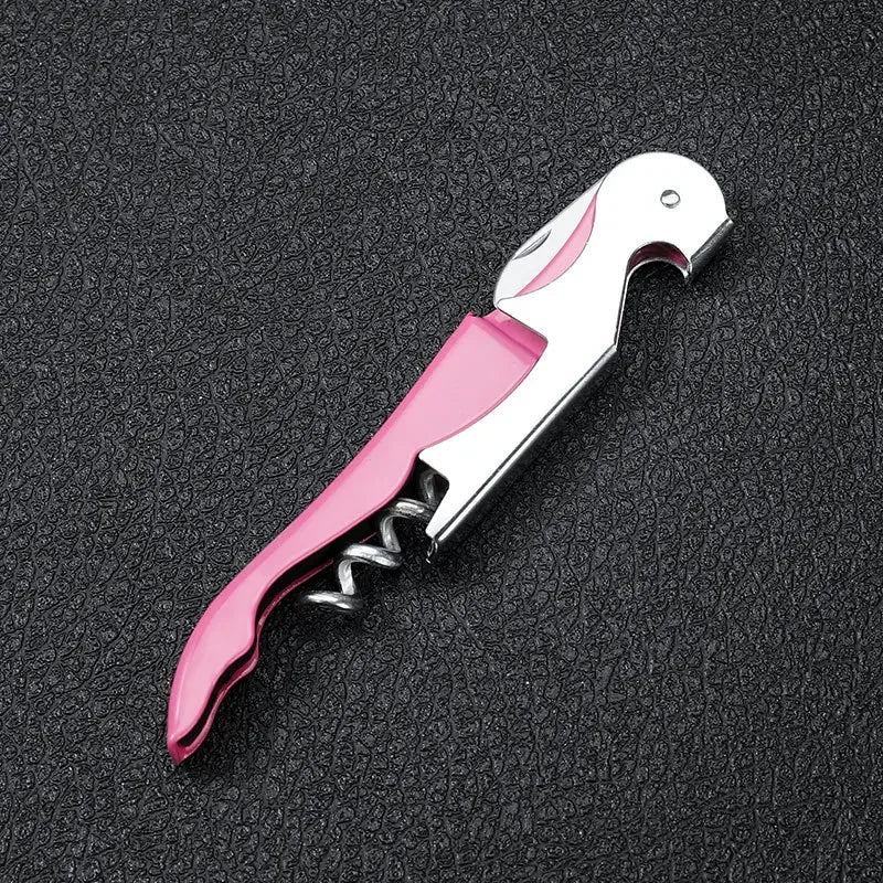 2-in-1 Stainless Steel Bottle Opener & Corkscrew – The Ultimate Bar & Kitchen Essential!