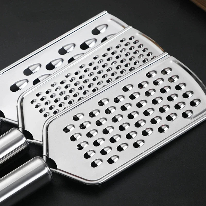 Stainless Steel Cheese & Vegetable Grater – The Ultimate Kitchen Essential!