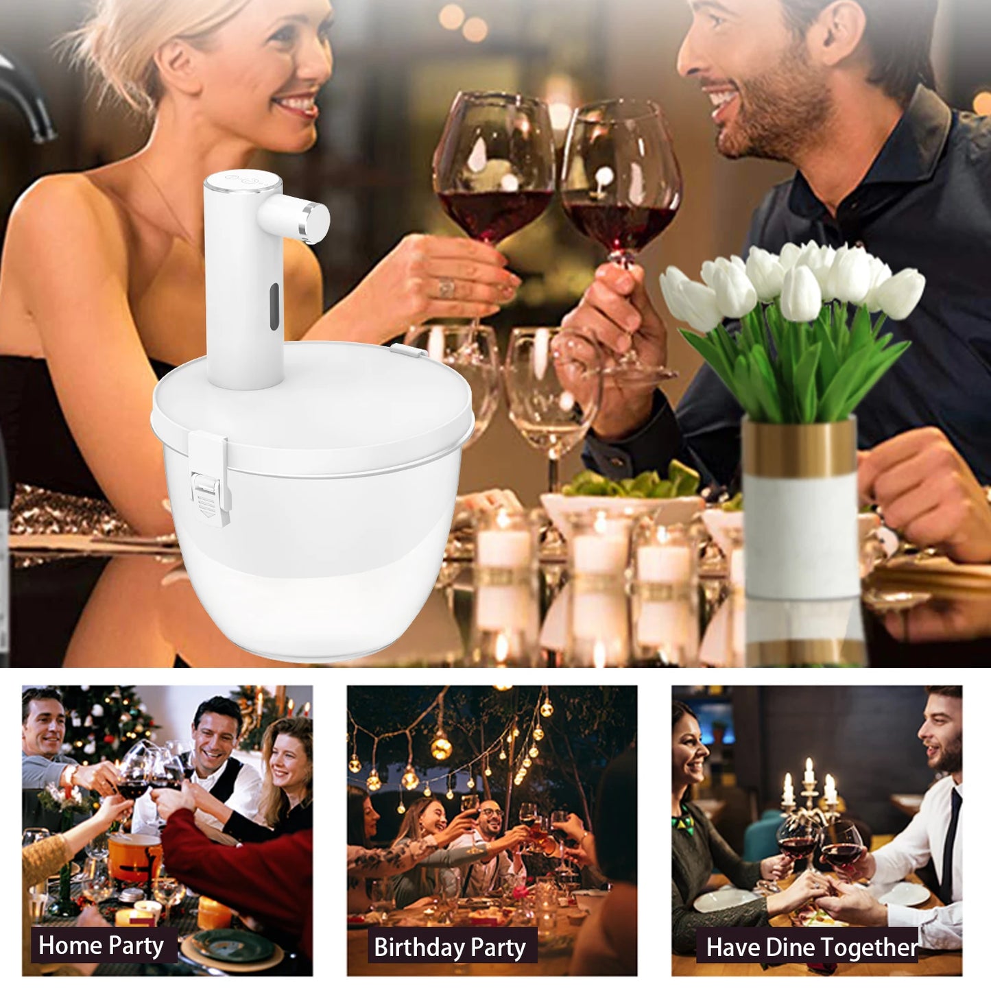 Smart Quantitative Alcohol Dispenser – The Ultimate High-End Whiskey & Liquor Pump!