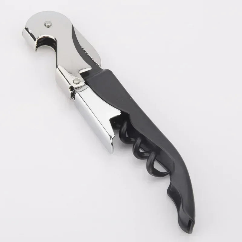 Double Fulcrum Hippocampus Wine Corkscrew – The Ultimate Multi-Purpose Stainless Steel Opener!