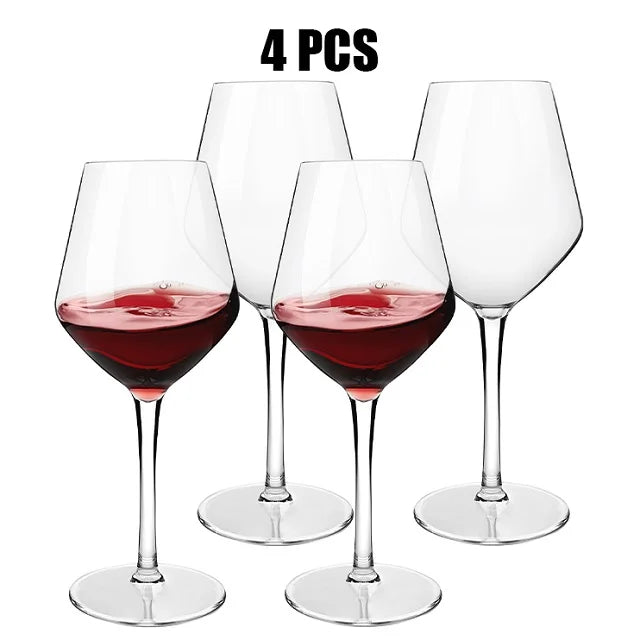 MICHLEY Unbreakable Tritan Plastic Wine Glass Set – Luxury & Durability for Any Occasion!