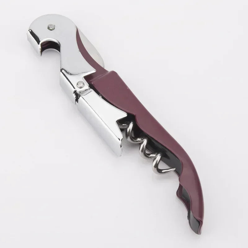 Double Fulcrum Hippocampus Wine Corkscrew – The Ultimate Multi-Purpose Stainless Steel Opener!