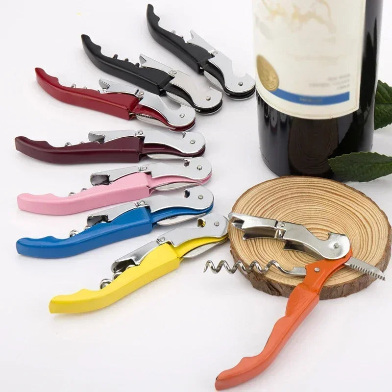 Double Fulcrum Hippocampus Wine Corkscrew – The Ultimate Multi-Purpose Stainless Steel Opener!