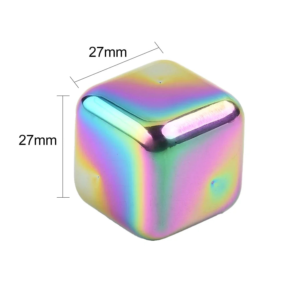 Stainless Steel Reusable Ice Cubes – Keep Your Drinks Ice Cold Without Dilution!