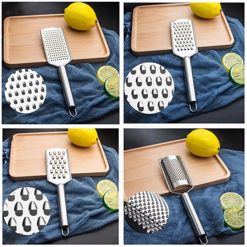 Stainless Steel Cheese & Vegetable Grater – The Ultimate Kitchen Essential!