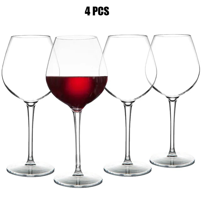 MICHLEY Unbreakable Tritan Plastic Wine Glass Set – Luxury & Durability for Any Occasion!