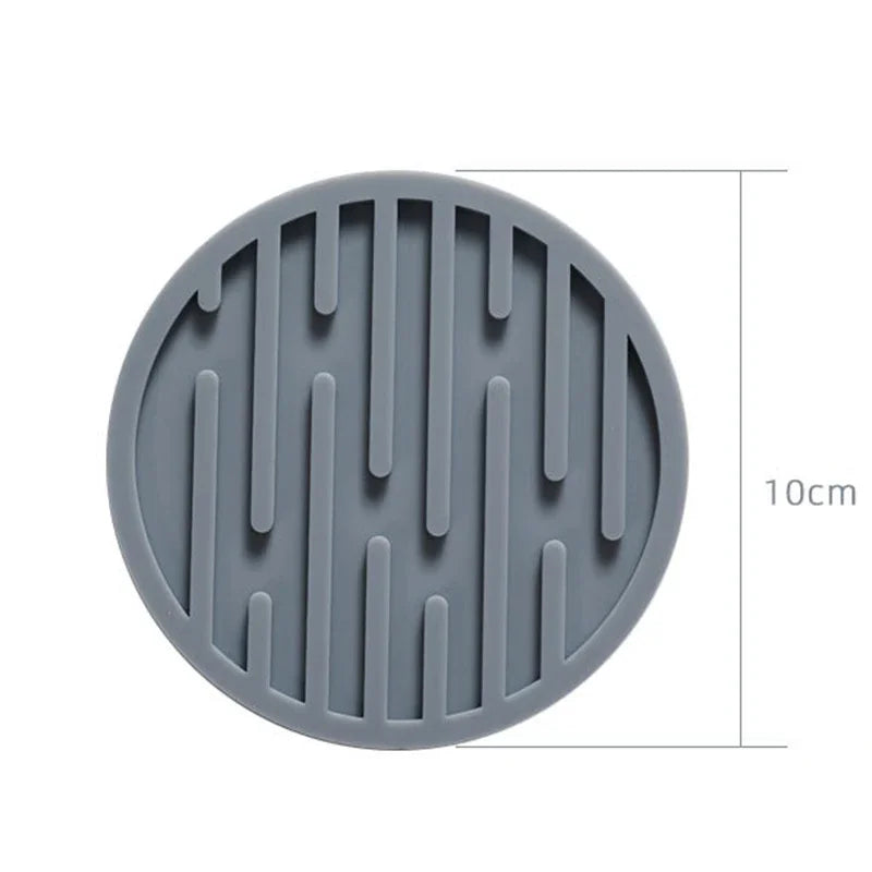 10cm Silicone Coaster – Heat-Resistant, Eco-Friendly Table Mat for Drinks & Mugs
