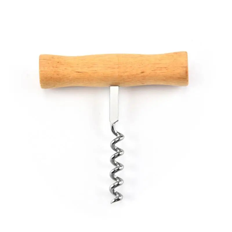 Premium Wine Opener with Wooden Handle – The Perfect Tool for Effortless Wine & Beer Opening!