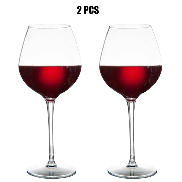 MICHLEY Unbreakable Tritan Plastic Wine Glass Set – Luxury & Durability for Any Occasion!