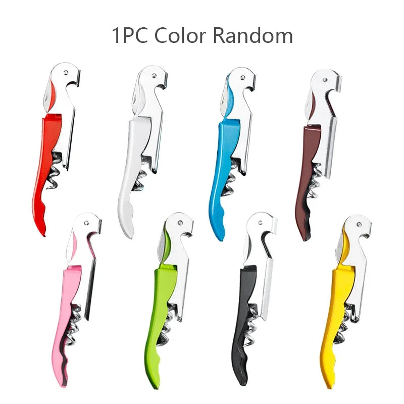 2-in-1 Stainless Steel Bottle Opener & Corkscrew – The Ultimate Bar & Kitchen Essential!