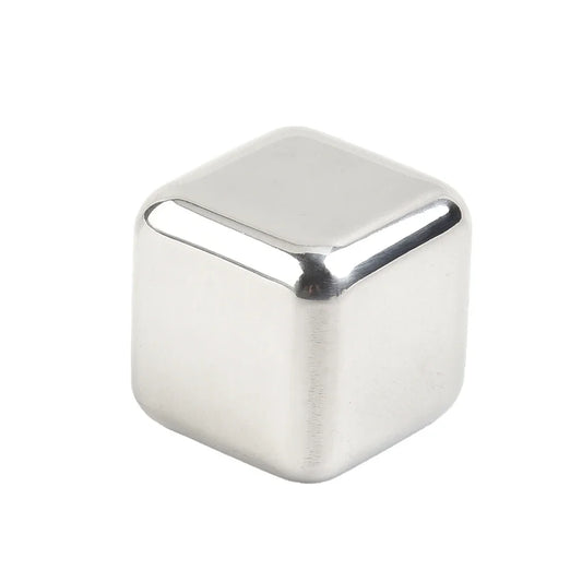 Stainless Steel Reusable Ice Cubes – Keep Your Drinks Ice Cold Without Dilution!