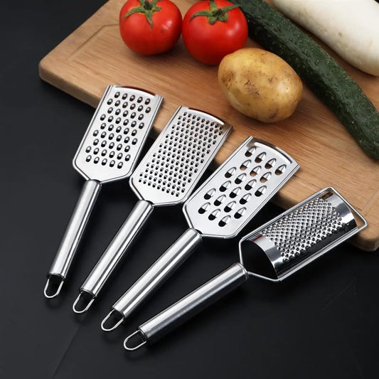 Stainless Steel Cheese & Vegetable Grater – The Ultimate Kitchen Essential!